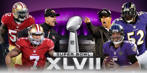   :     San-Francisco 49ers    Baltimore Ravens  