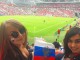 Самые яркие болельщицы на матче Мексика - Россия