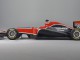 На боках болида красуются логотипы Marussia