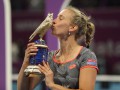 Доха (WTA): Мертенс в упорной борьбе обыграла Халеп и выиграла турнир