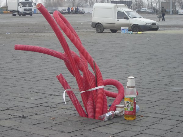 Пока территория вокруг Арены Львов оставляет желать лучшего