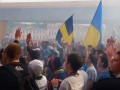 Песни и пляски: Видео марша ультрас Металлиста и Днепра в Харькове