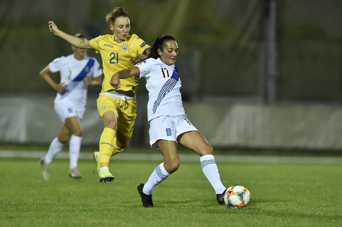 Женская сборная Украины обыграла Грецию