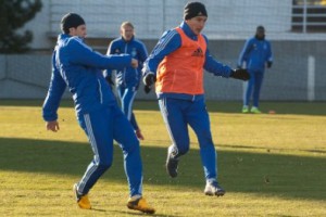 Динамо готовится к Ворскле Динамо готовится к Ворскле