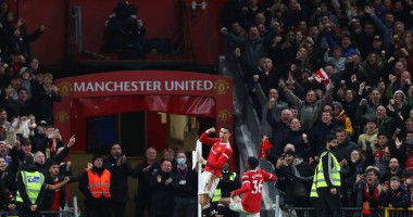 Хет-трик Роналду принес Манчестер Юнайтед 3 очка в матче против Тоттенхэма