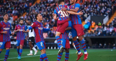 Валенсия - Барселона 1:4 Видео голов и обзор матча Ла Лиги