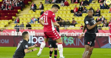 Лига 1: Монако в меньшинстве сыграл вничью с Лиллем