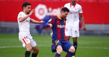 Севилья — Барселона 0:2 видео голов и обзор матча Ла Лиги