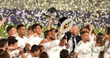 Реал впервые в истории сыграет с чемпионскими нашивками в Ла Лиге