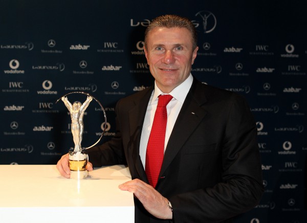 Сергей Бубка на церемонии вручения Laureus World Sports Awards 2010
