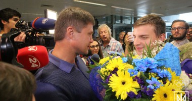 Первый украинский призер Олимпиады в Рио вернулся в Украину
