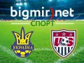 Украина – США – 2-0, текстовая трансляция товарищеского матча