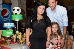Горан Попов и его семья