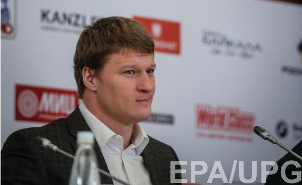 Российский боксер Александр Поветкин
