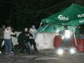 Пьяные польские хулиганы бесчинствуют в Каунасе