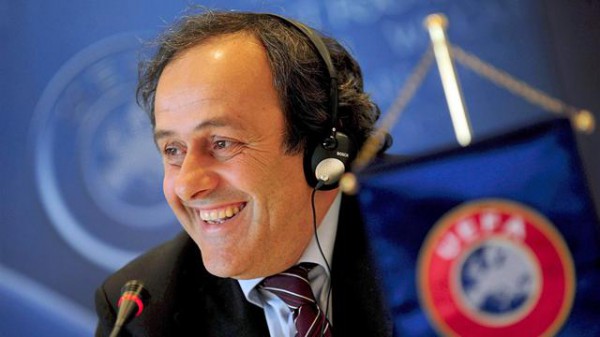 Президент UEFA Мишель Платини