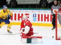 Хоккей: Швеция с трудом переигрывает Беларусь и проходит в полуфинал
