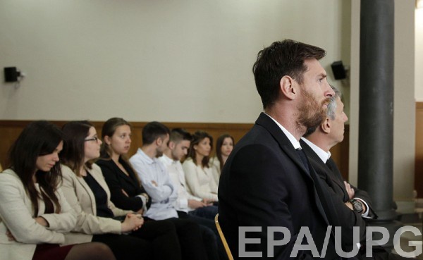 Месси предстал перед судом