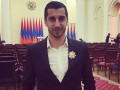 Мхитарян получил награду За заслуги перед Арменией