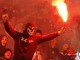 Фанаты Динамо, которые предельно корректно вели себя на акции на улицах, выплеснули энергию на стадионе