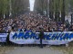 Фанаты прошли маршем от парка Шевченко до Лукьяновского СИЗО