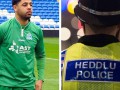 В Уэльсе полиция арестовала футболиста прямо на поле