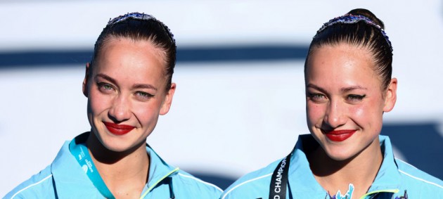 Сестры Алексеевы завоевали серебряные медали чемпионата мира по водным видам спорта