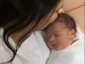 Девич опубликовал фото своей новорожденной дочери
