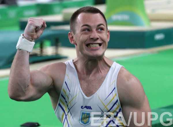 Игорь Радивилов показал неплохой результат на кольцах