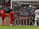 Дзагоев отправляет мяч в сетку ворот Польши