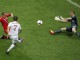Полански отправляет мяч в сетку ворот Малафеева, но гол не был засчитан из-за офсайда 