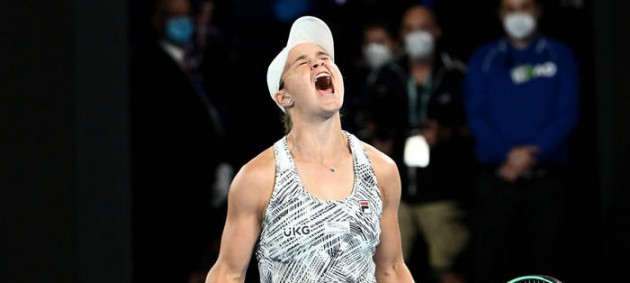 Барти cтала победительницей Australian Open
