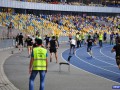 Ультрас Днепра: В фан-секторе на Олимпийском болельщики Днепра были в меньшинстве