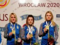 Женская сборная Украины завоевала золото чемпионата Европы в стрельбе по движущейся мишени