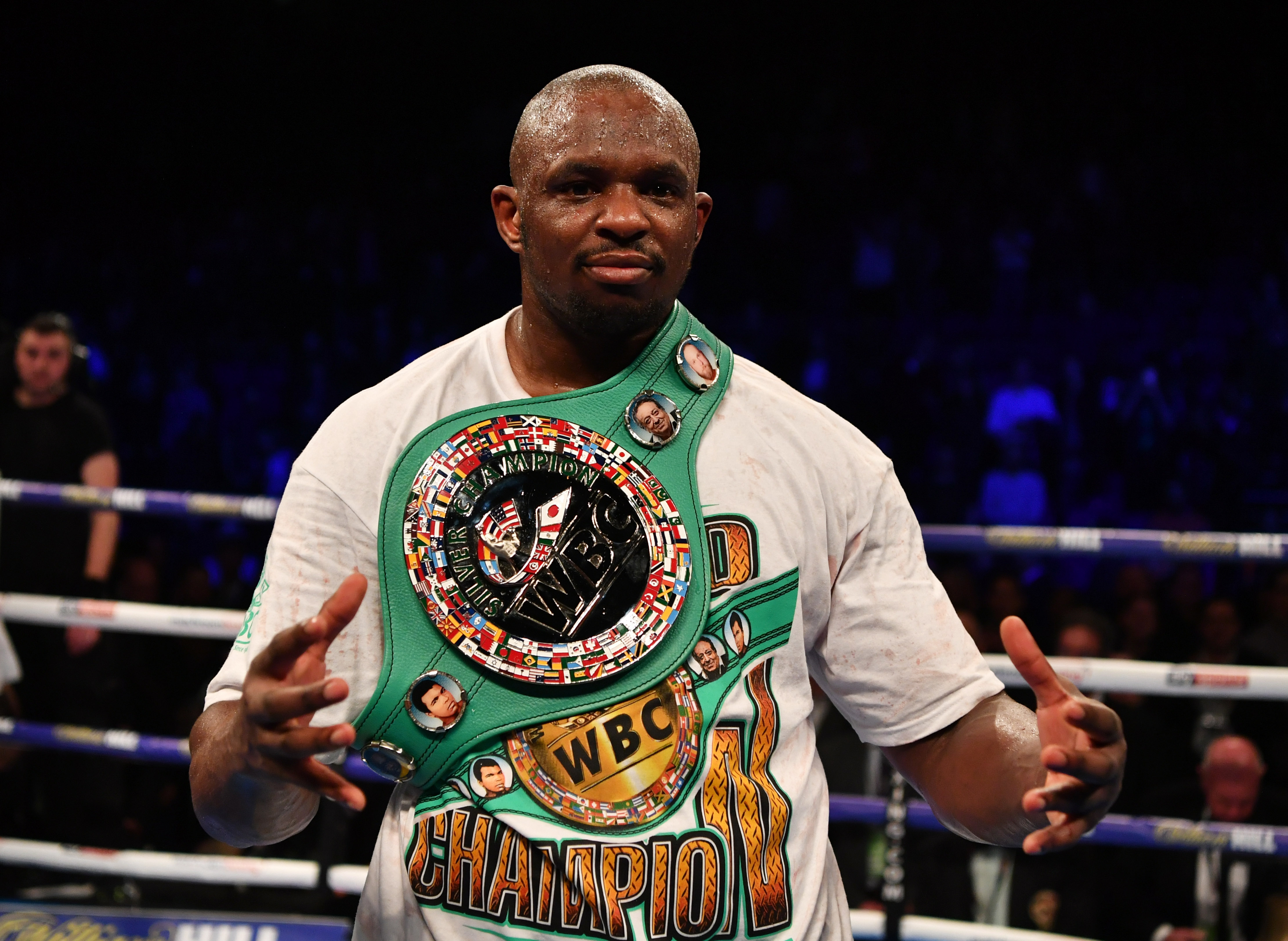 Dillian Whyte: "Tyson Fury has held all the titles but has never made a single defence of any of them." 